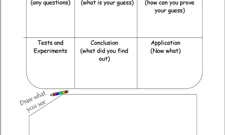 Worksheet In Scientific Method