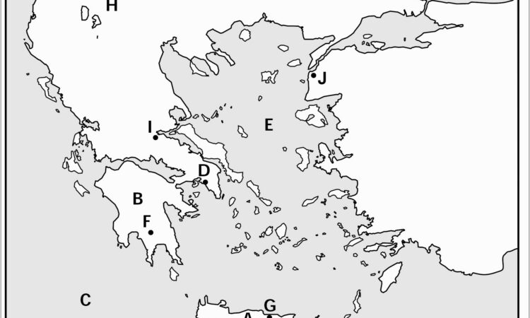 Worksheet Map Of Ancient Greece