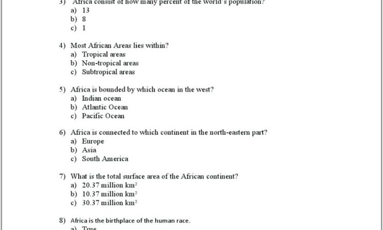 Worksheet Map Of Continents And Oceans