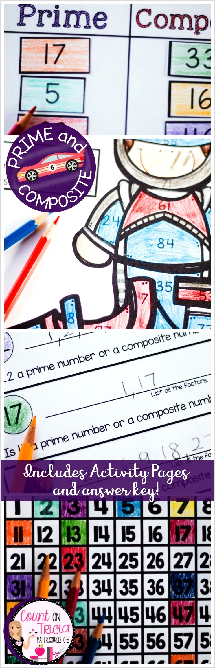 Worksheet On Prime Numbers And Composite