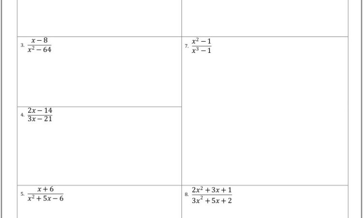 Worksheet Simplifying Algebraic Expressions