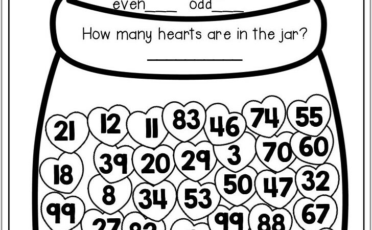 Worksheet With Odd And Even Numbers