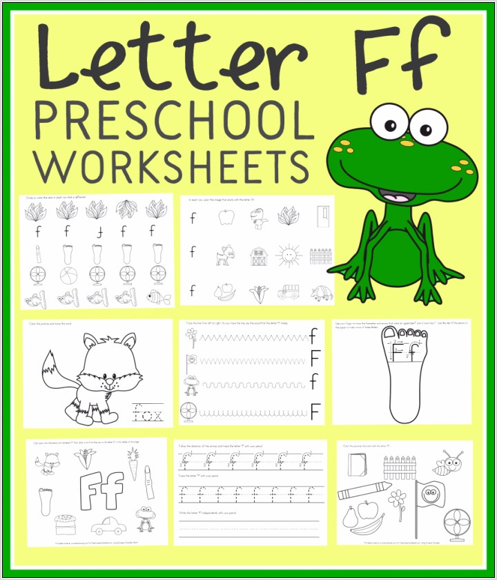 Worksheets About Numbers For Preschool