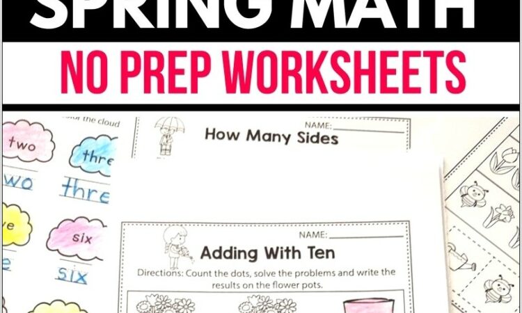 Worksheets For Kindergarten And 1st Grade