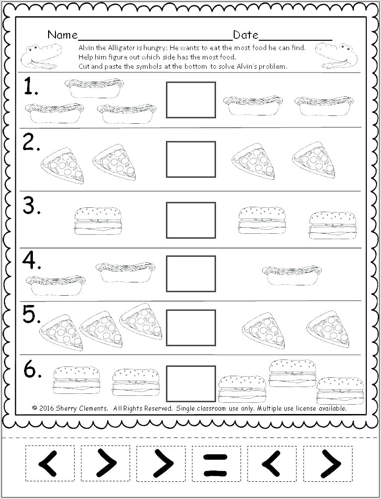 Worksheets Fractions Greater Than One