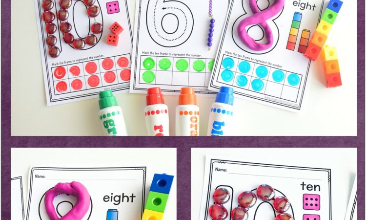 Worksheets Learning Numbers 1 20