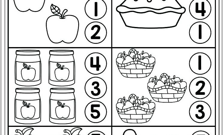 Worksheets On Number 3 For Kindergarten