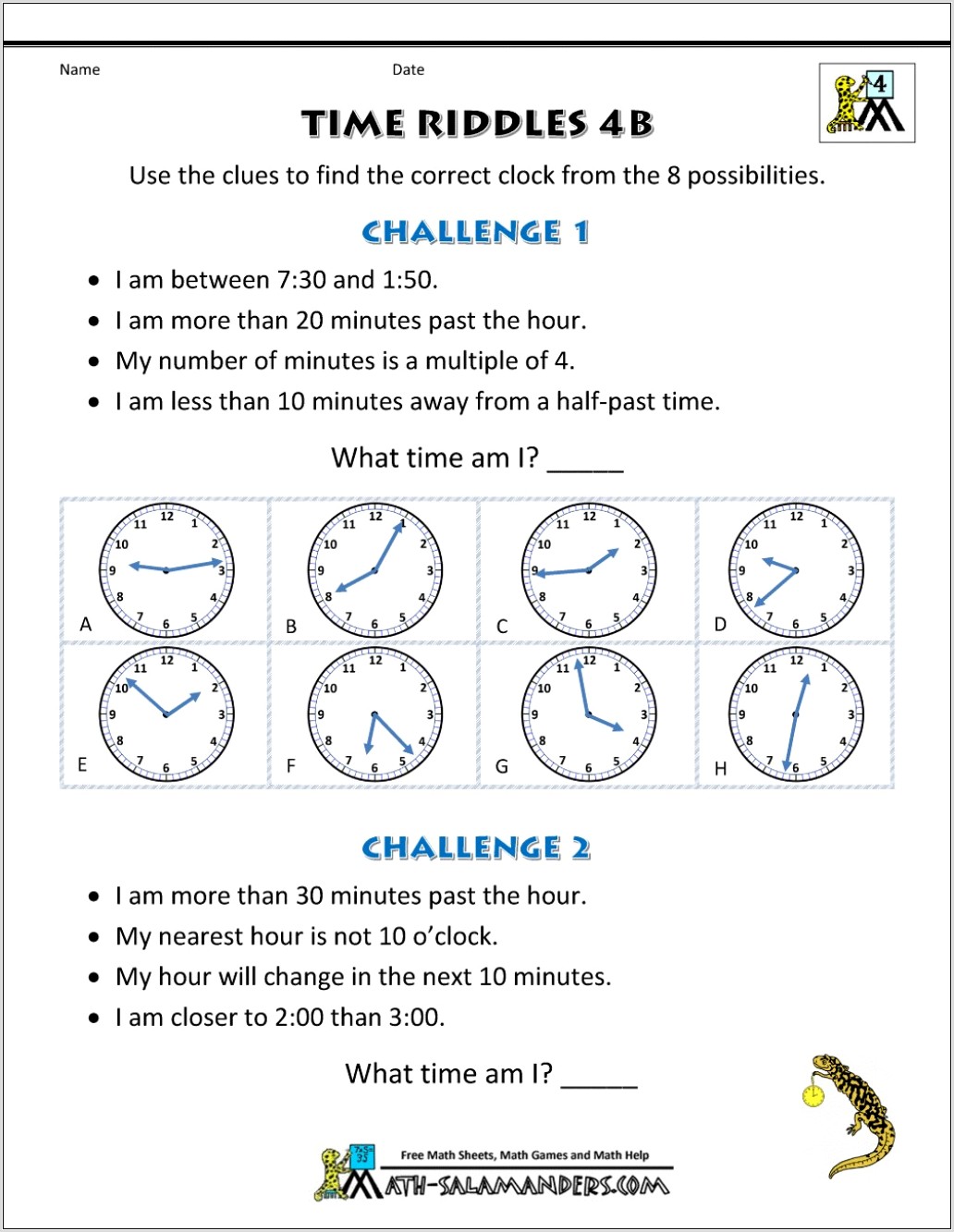 Worksheets On Word Problems On Time