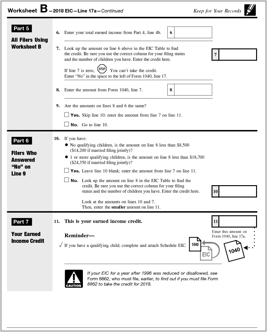 Worldwide Capital Gains Worksheet