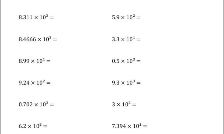 Writing Decimals Worksheet Pdf