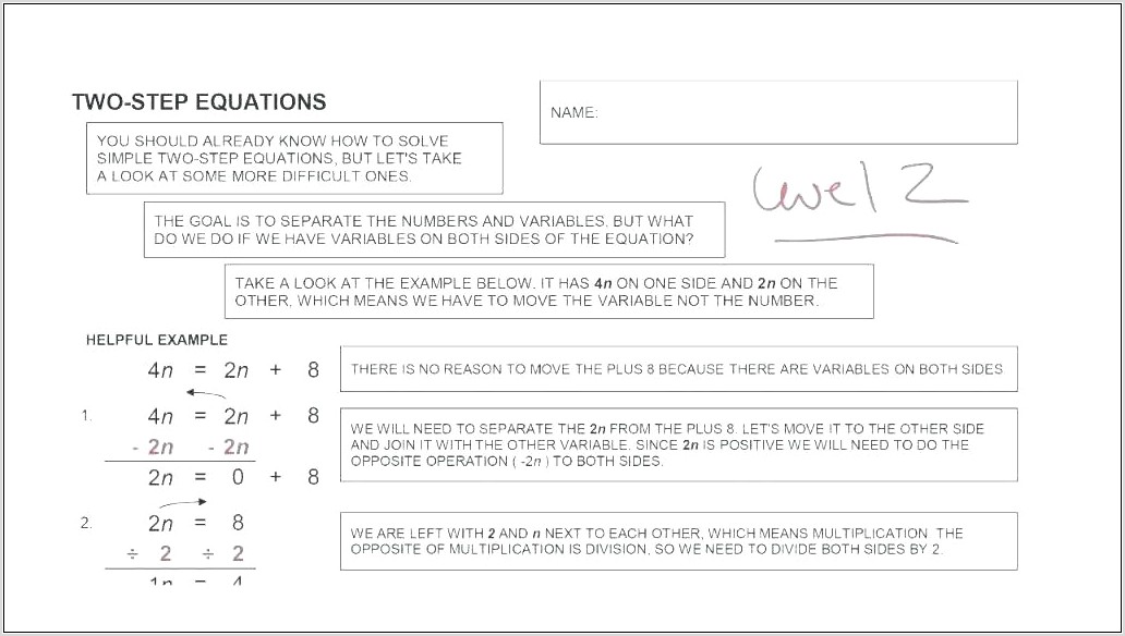 Writing Expressions Worksheet 7th Grade