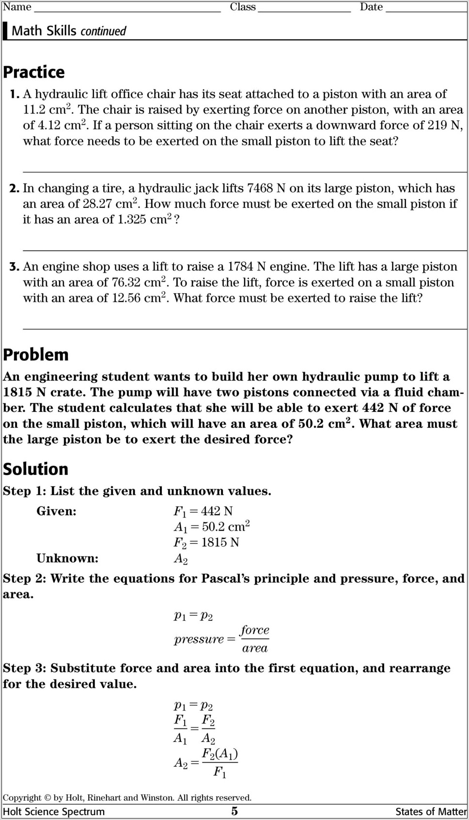 Writing Ionic Formulas Worksheet Holt Science Spectrum