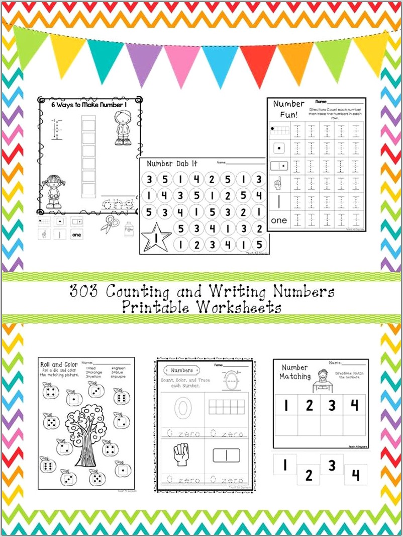 Writing Numbers In English Worksheets Pdf