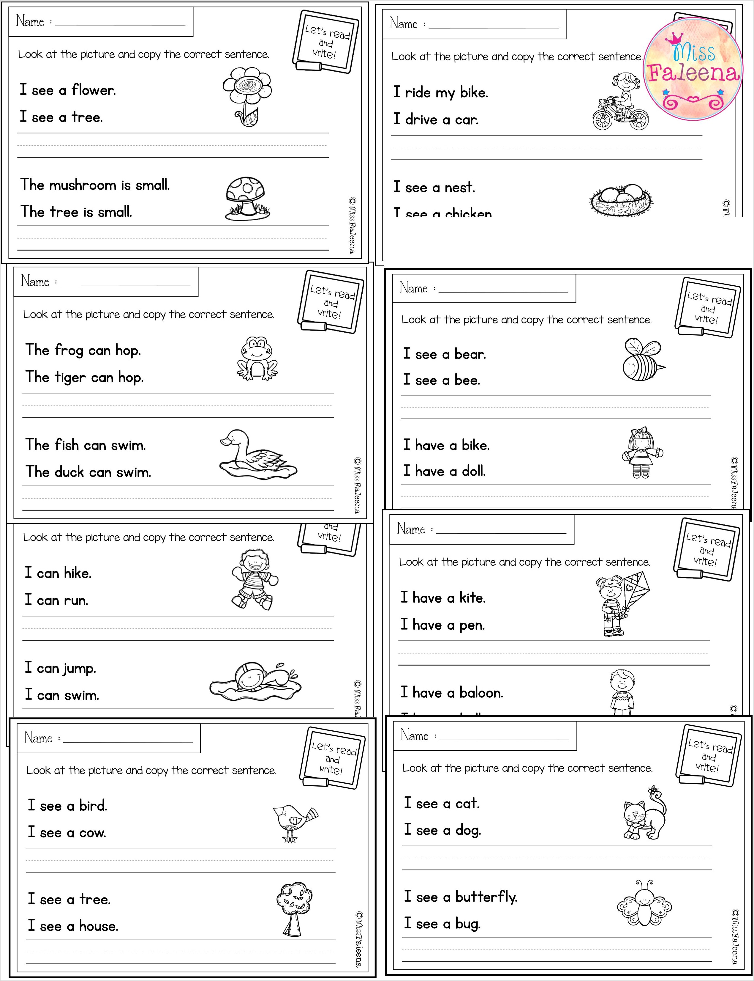 Writing Sentences As Equations Worksheet Answers