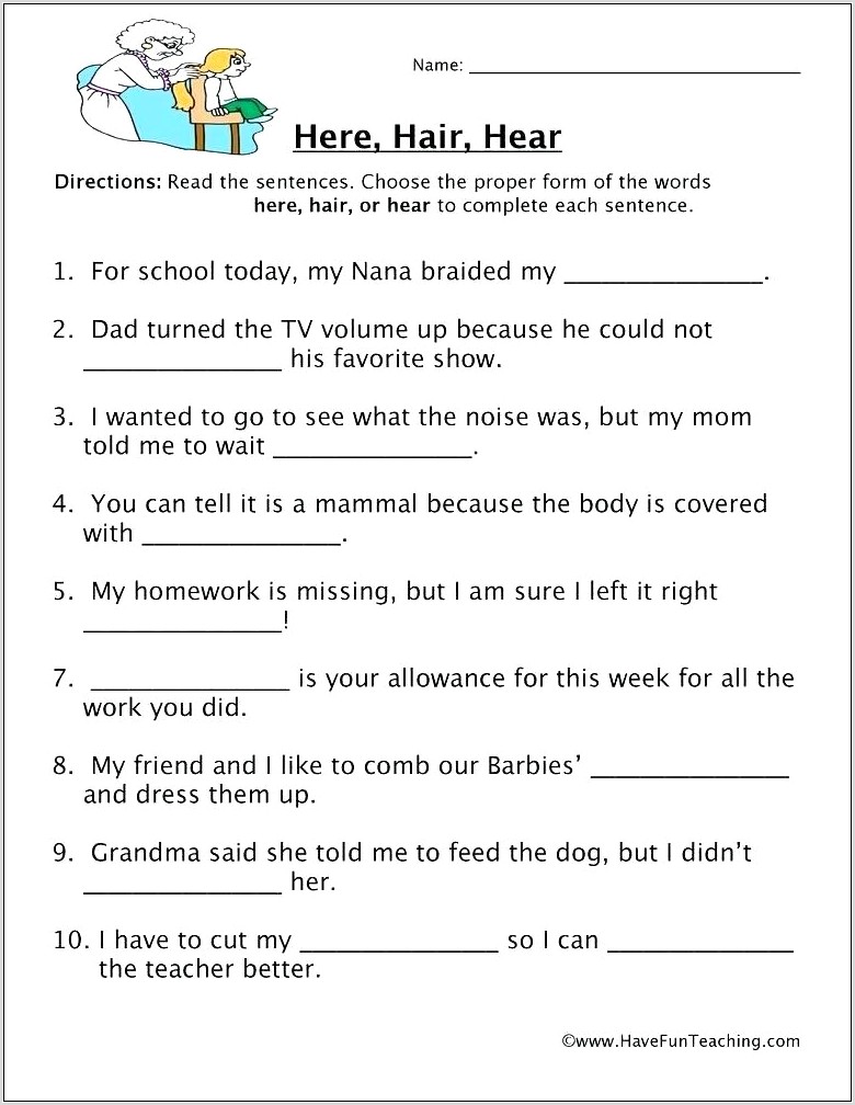 Writing Sentences Punctuation Worksheets