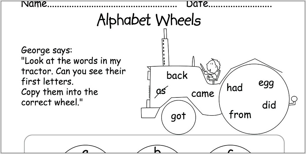 Writing Sentences Worksheets For Kindergarten