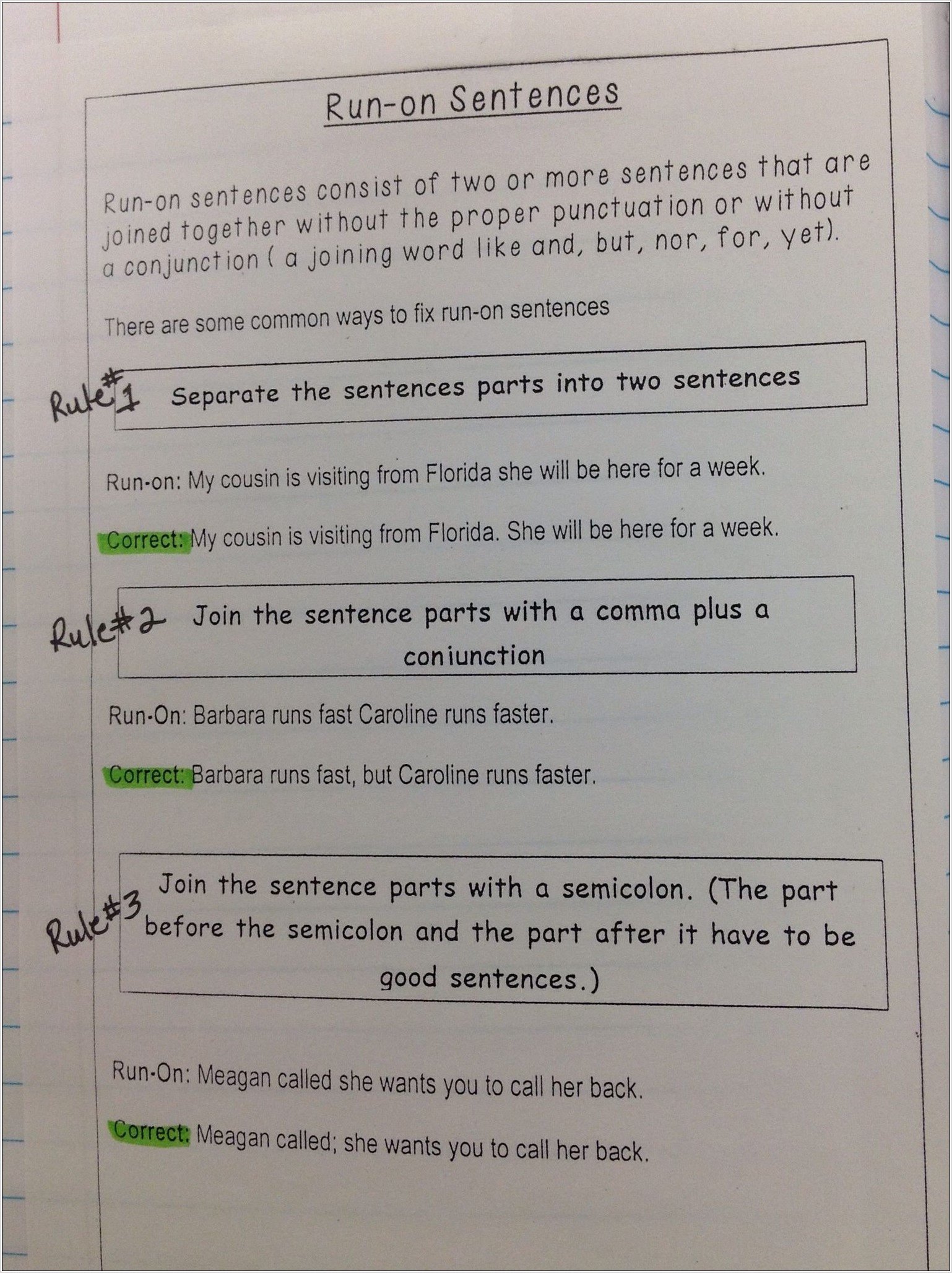 Writing Sentences Worksheets Middle School