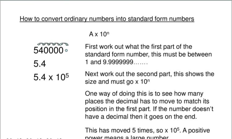 Written Form Of Numbers Worksheet