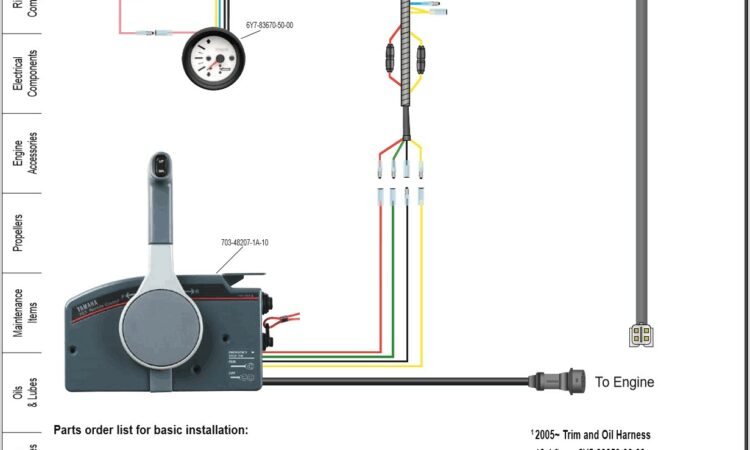 Yamaha 703 Remote Control Box Wiring Diagram