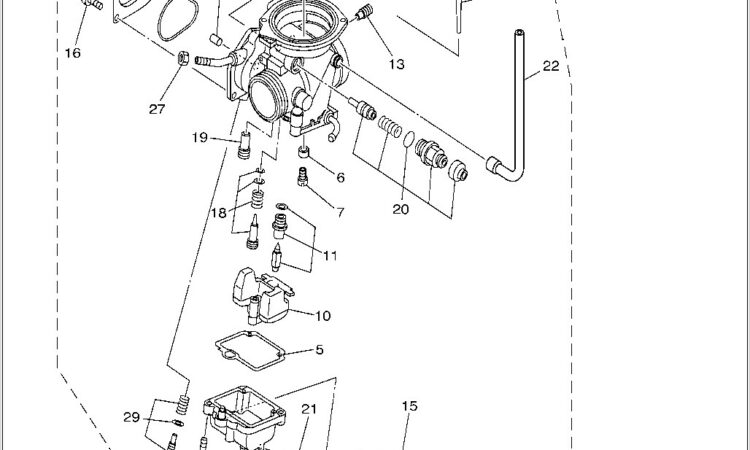 Yamaha Grizzly 600 Carburetor Diagram