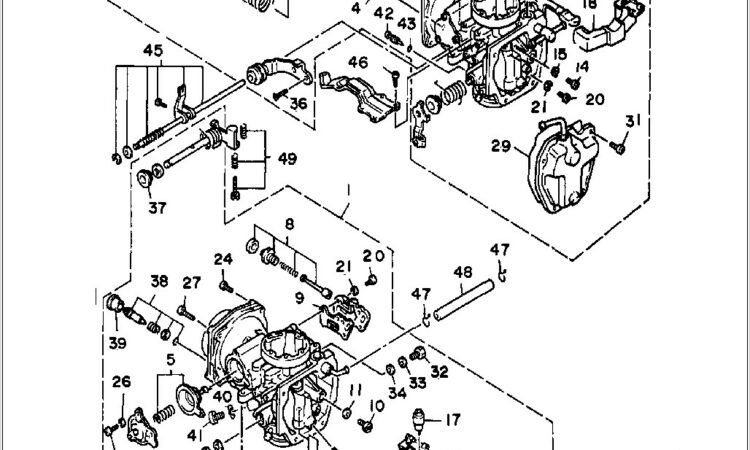 Yamaha Virago 535 Carburetor Diagram