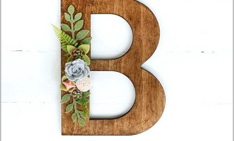 1 1 2 Inch Wooden Letters