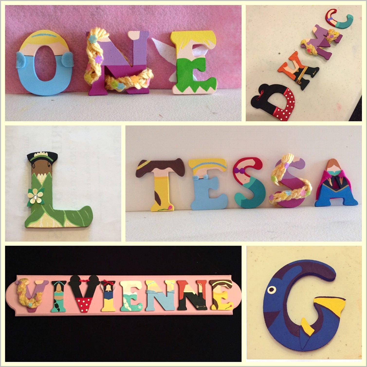 3 Inch Wood Letters