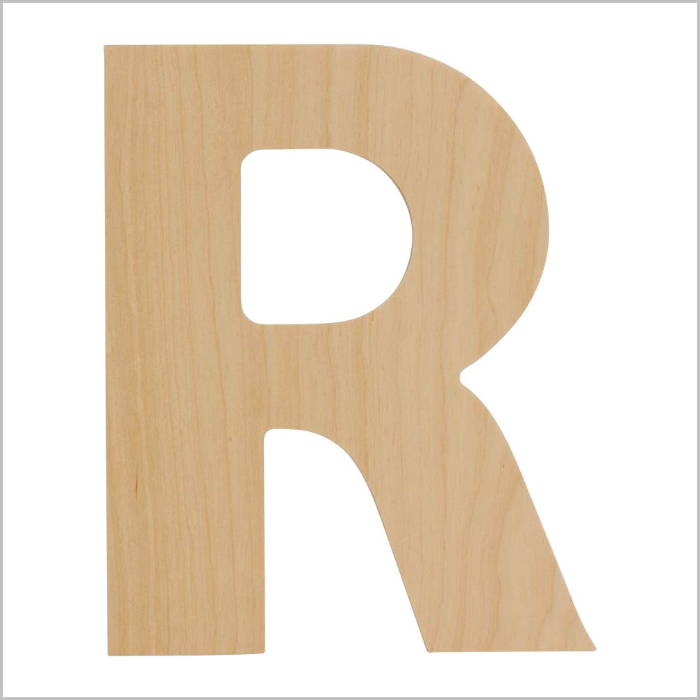 3 Inch Wooden Letters