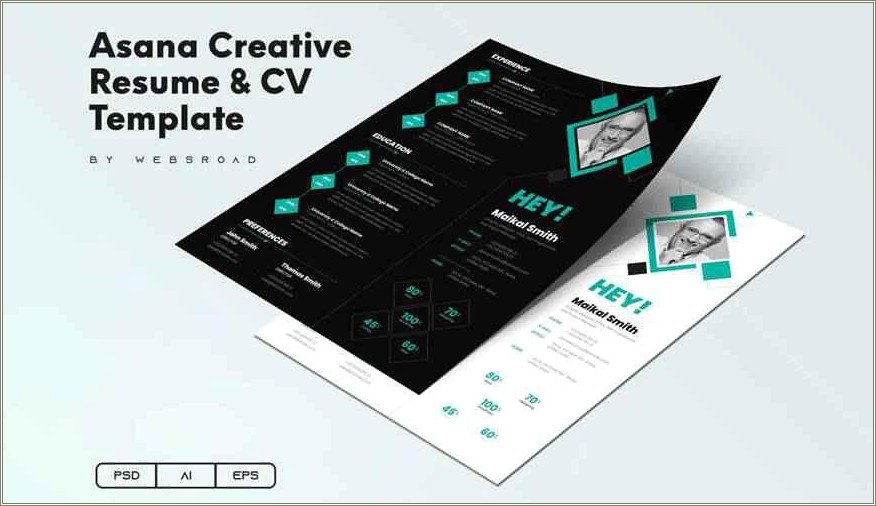 20 Beautiful And Free Resume Templates For Designers