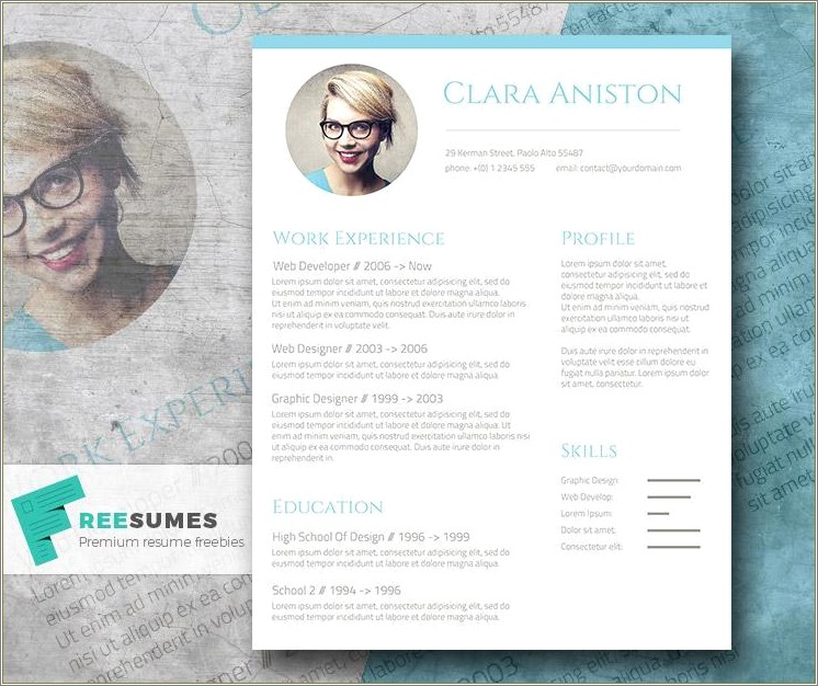 2017 Resume Templates Word Free Download