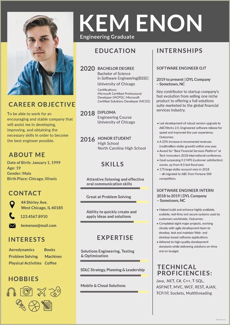 2019 Or 2020 Free Templates For Resumes