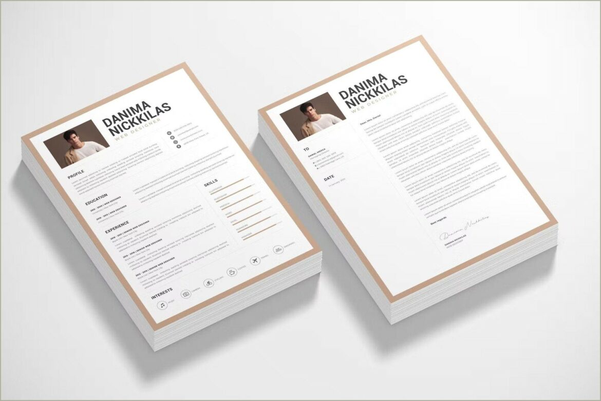 3 Page Resume Template Indd Docx Torrent