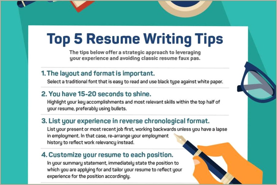 3 Tips To Writing A Good Resume
