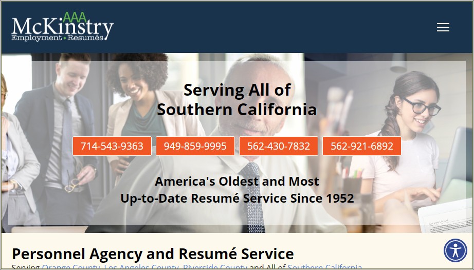 A Best Resume Services By Mckinstry