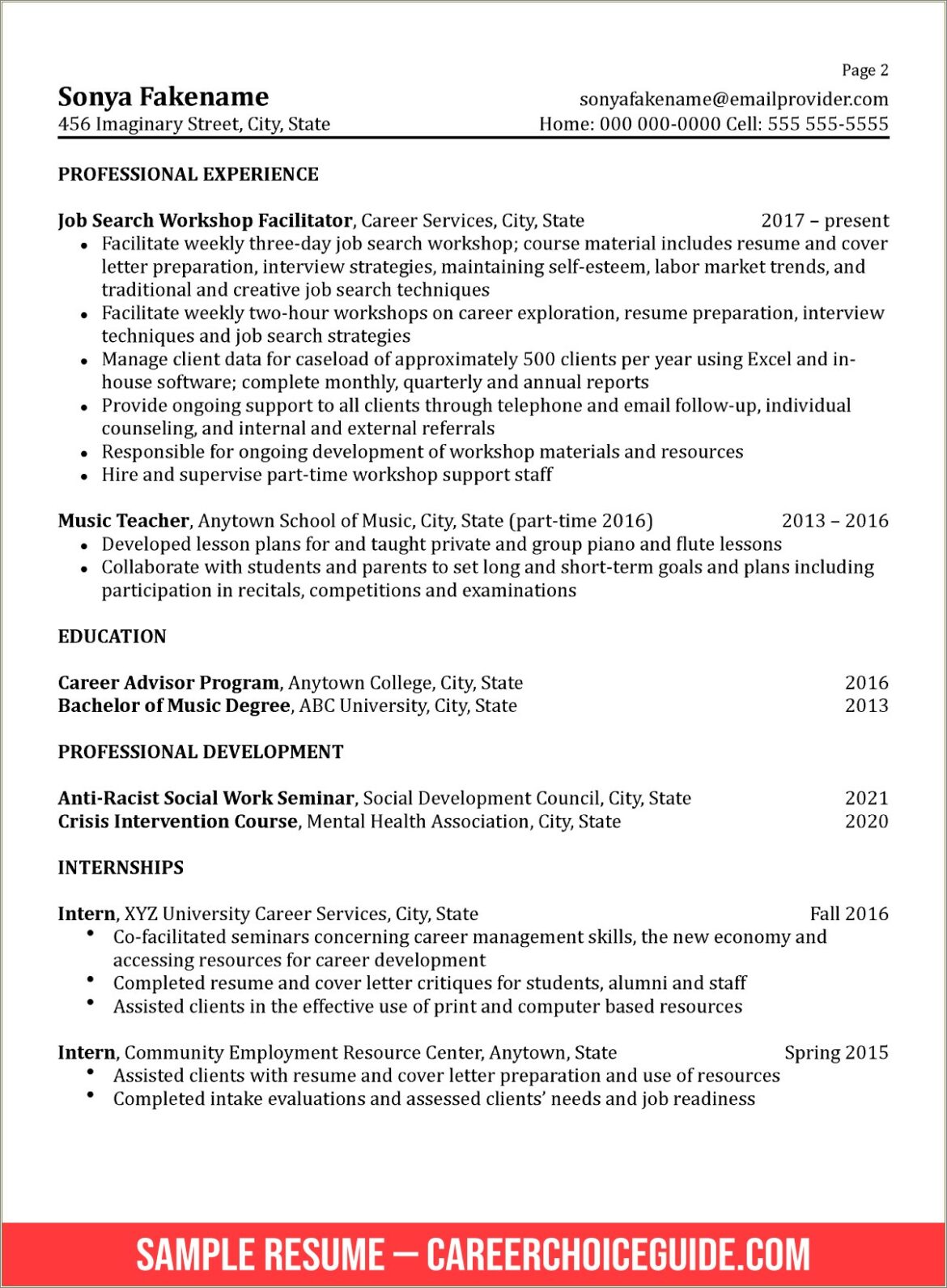 Accomplishments And Skills For School Counseling Resume