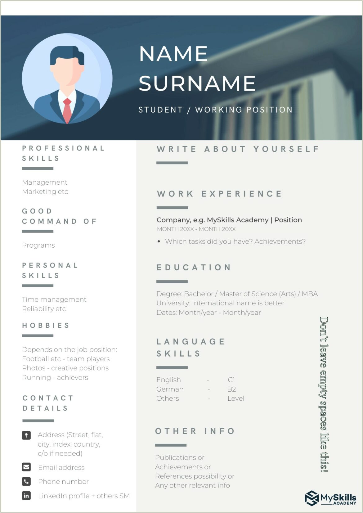 Achiever Resume Words To Describe The Position