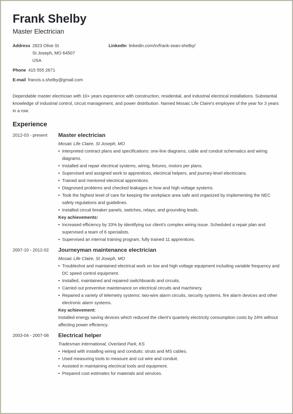 Actin Verbs For Resume Using The Word Demostrated