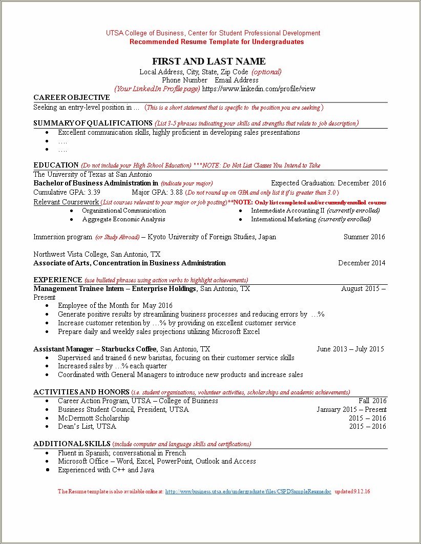 Additional Skills To Include On A Resume