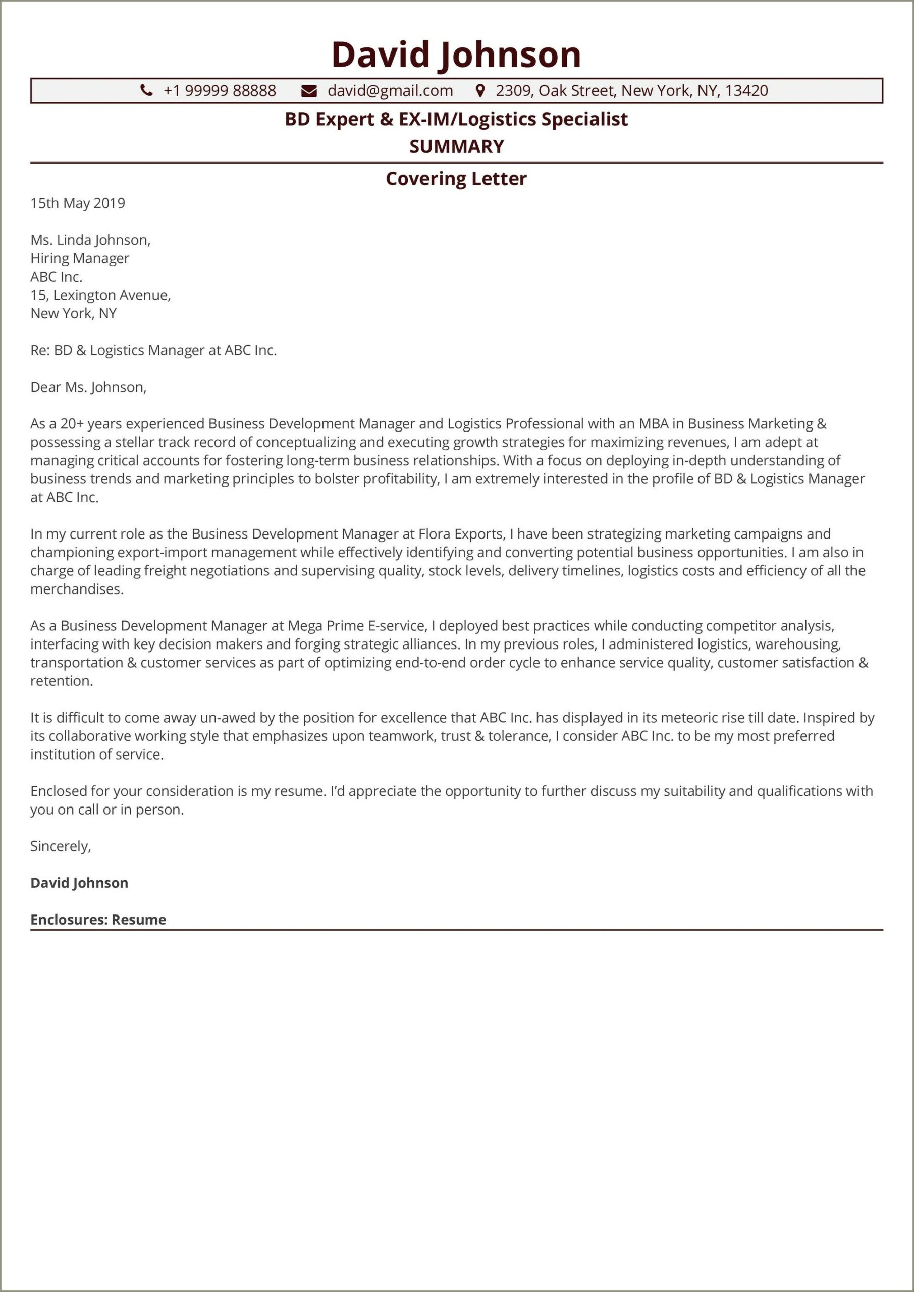Addressing A Cover Letter To Unknown Resume
