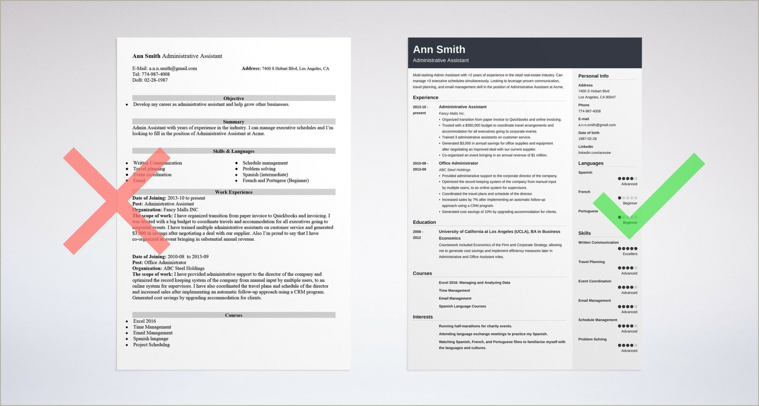 Administrative Assistant Skills To List On Resume
