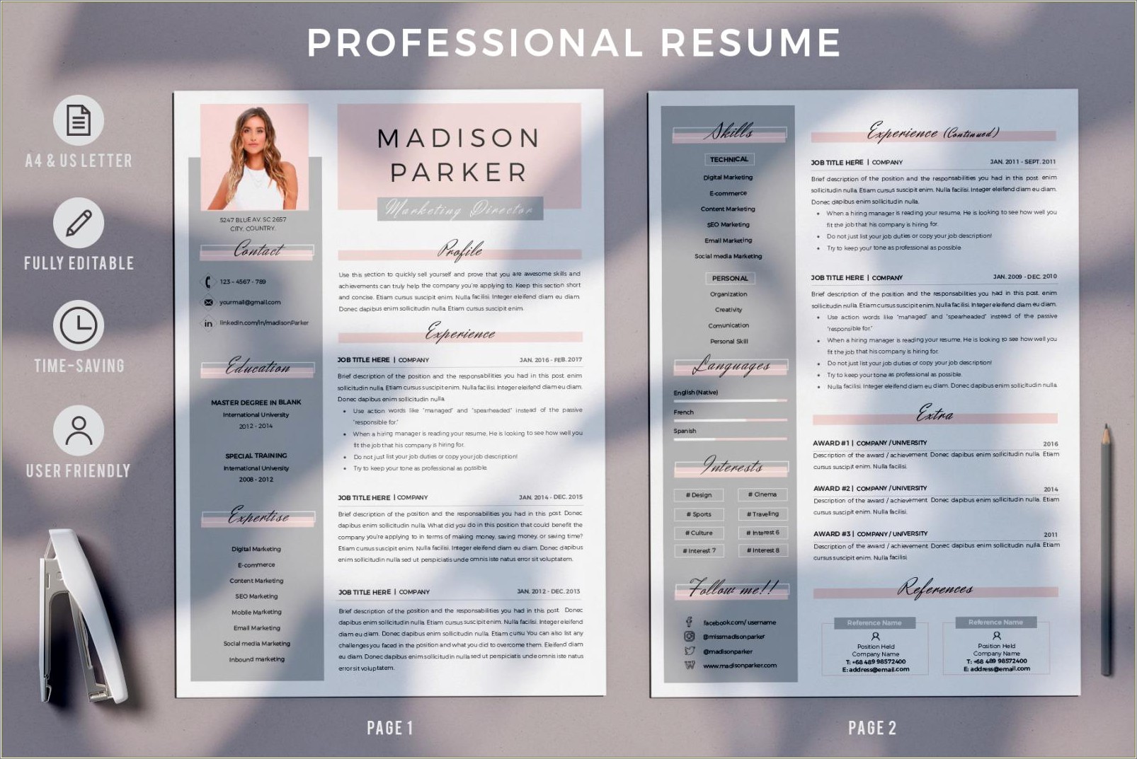 Advantages Of Creating A Resume In Ms Word
