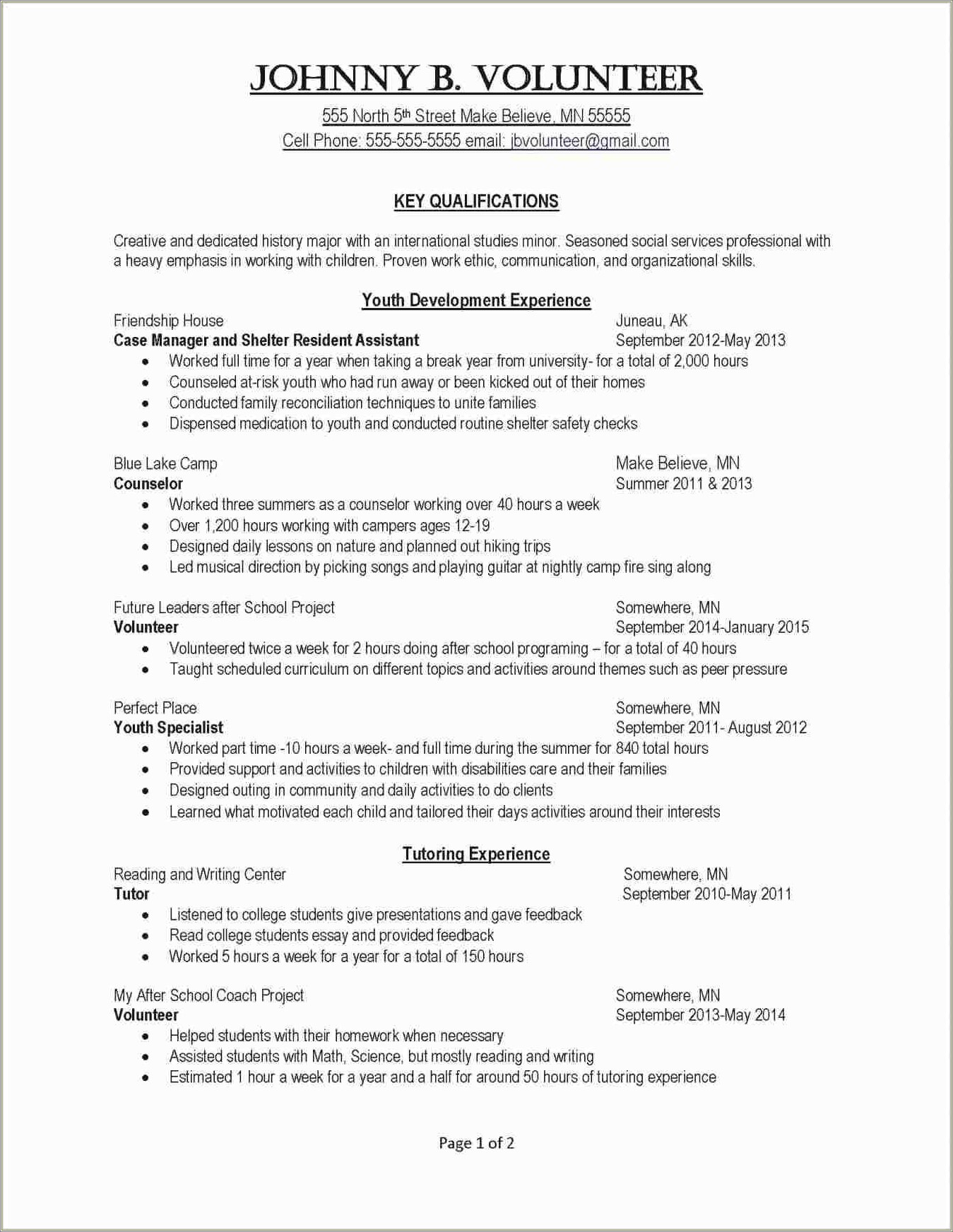 Advice For Older Job Seekers In Creating Resume