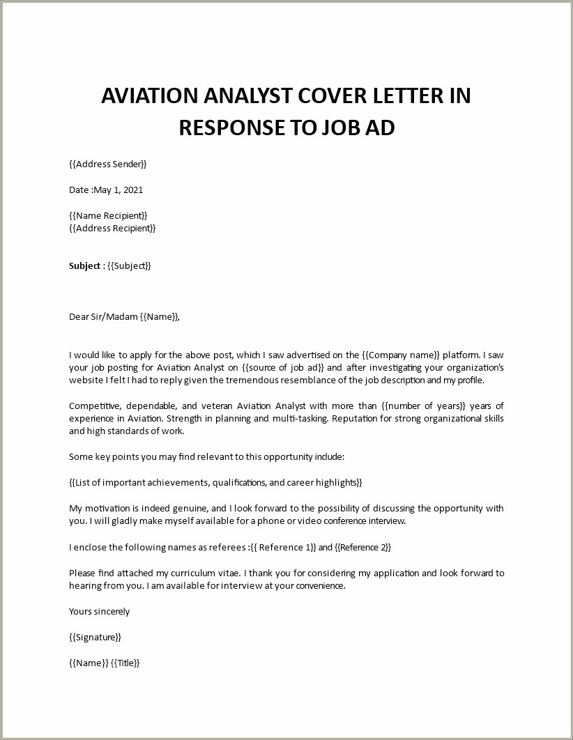 Airport Management And Planning Objective Resume