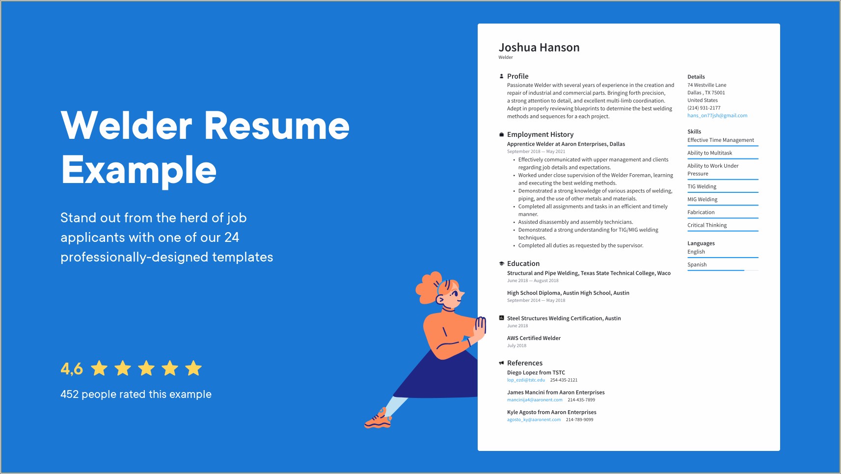 Always Wiling To Work Overtime In Resume