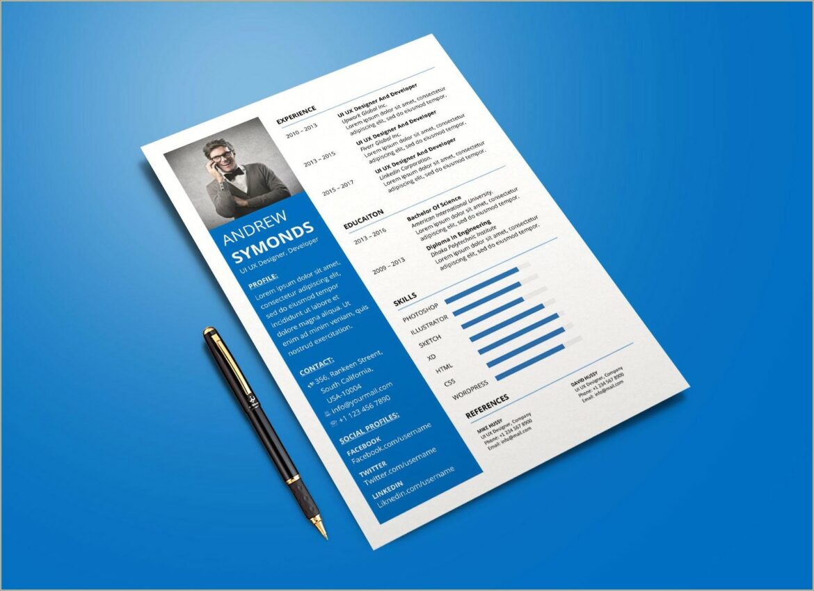 American Engineer Resume Templates Download.docx