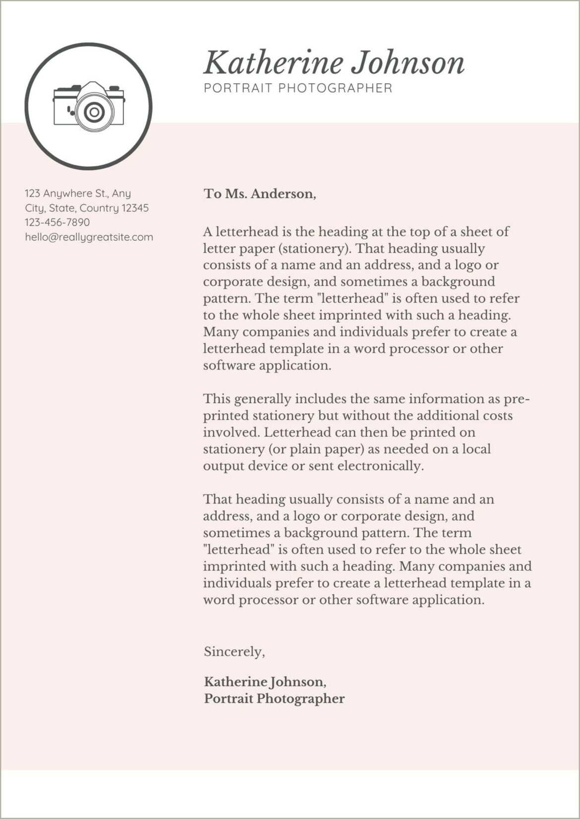 Anderson School Of Management Resume Cover Letter Sample