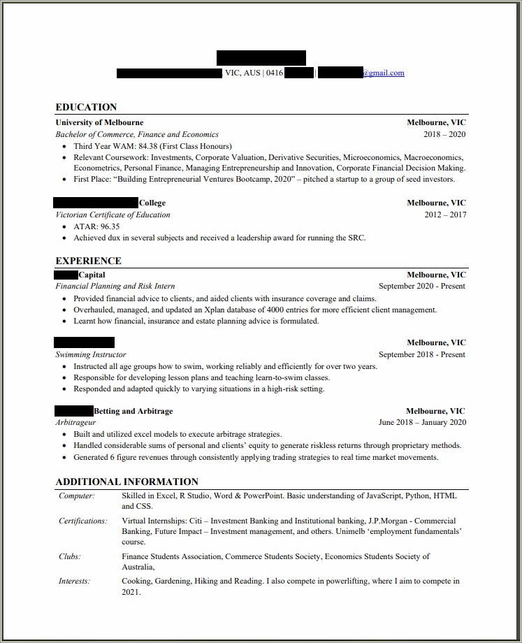 Another Word For Adviced On A Resume