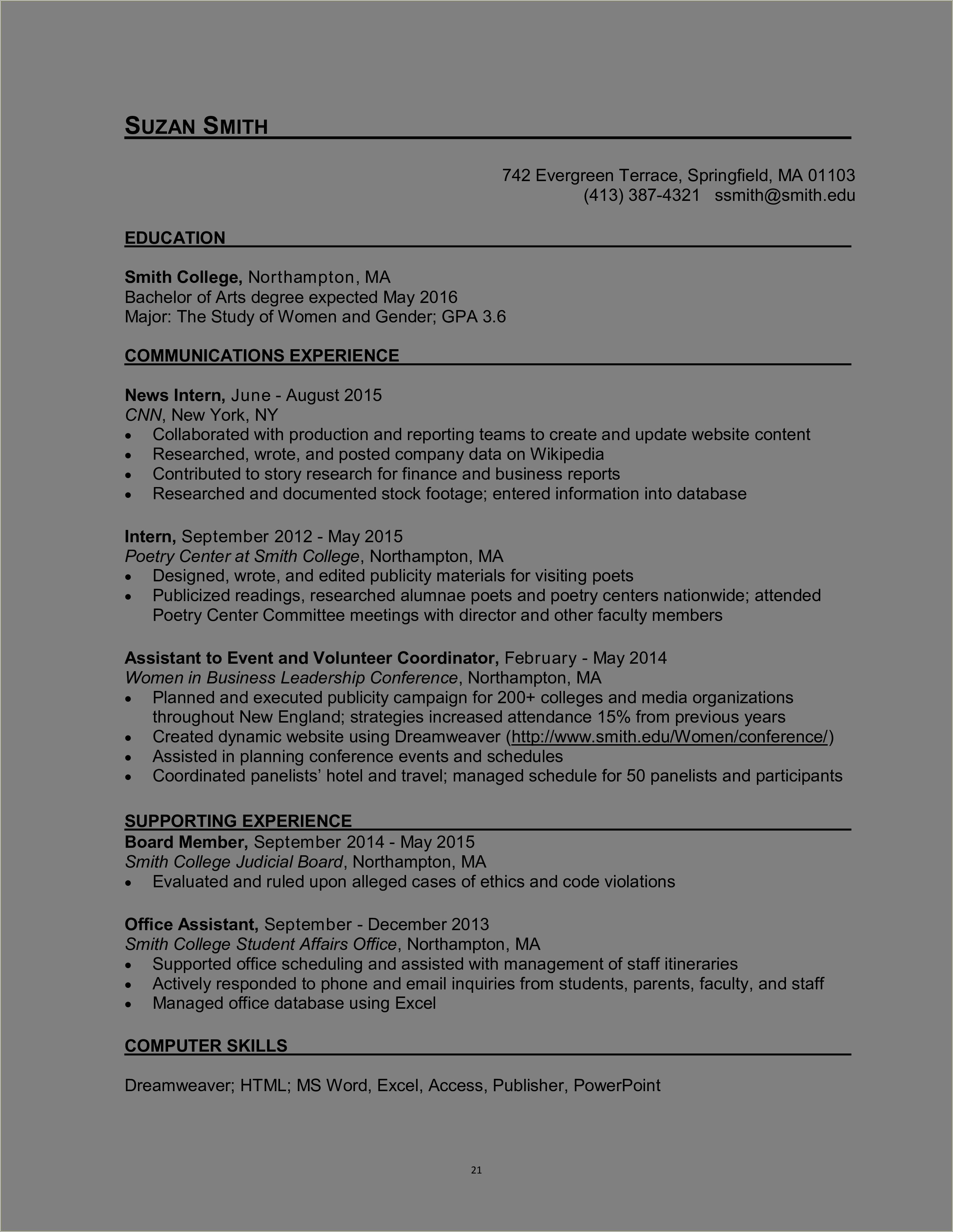 Assistant Convention Center Director Resume Objective