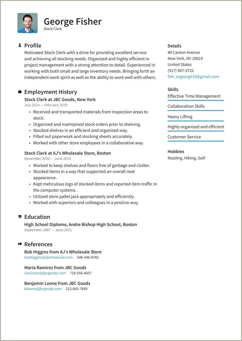 Attention To Detail Examples For Resume