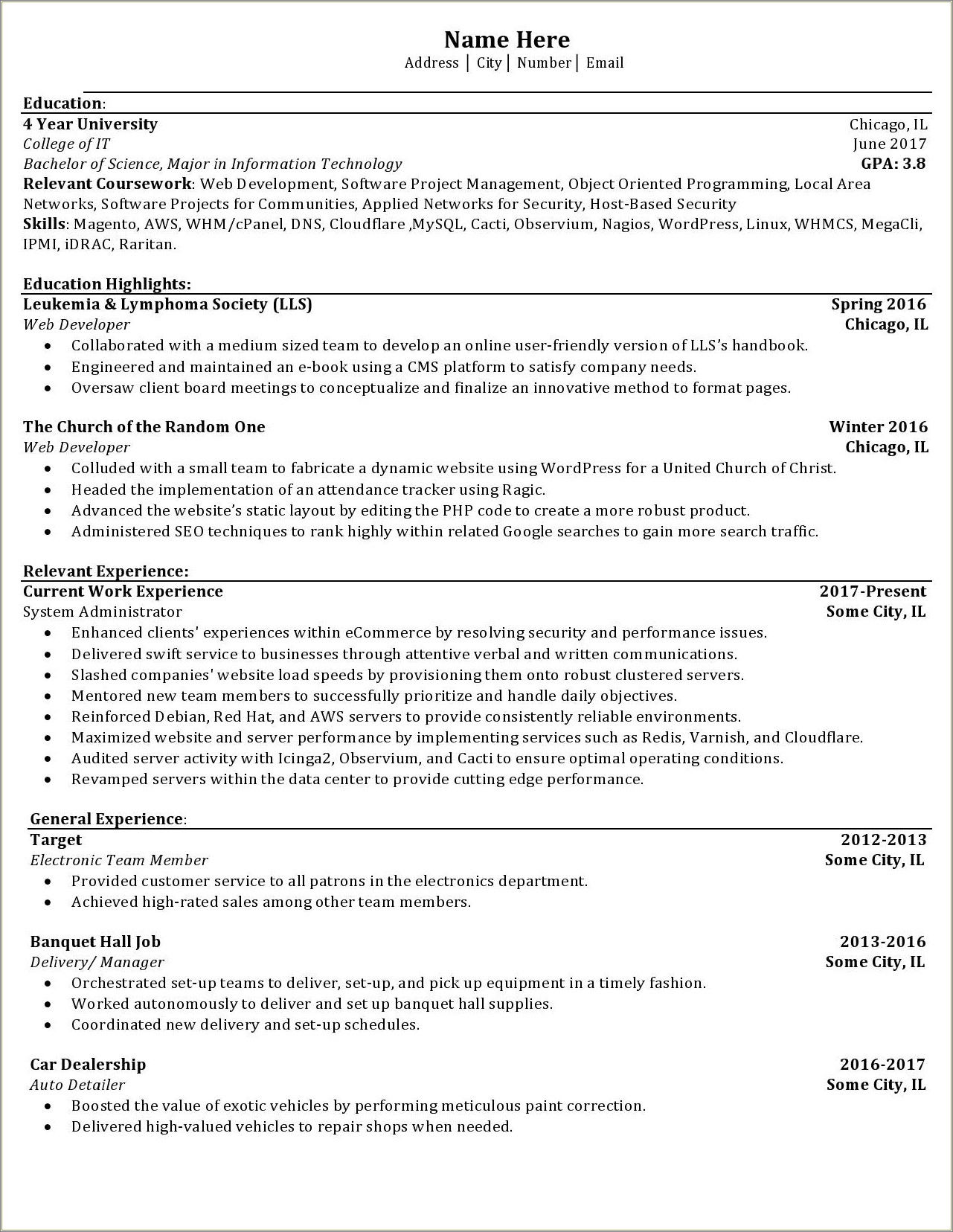 Auto Detailer Job Description For Resume